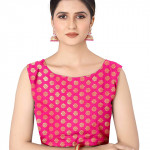 Women's Woven Banarasi Silk Saree with Blouse Piece