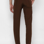 Men Brown Slim Fit Trousers