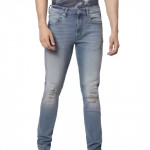 Men Skinny Blue Jeans